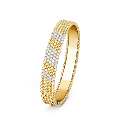 [Glow Jewelry]  FIVE-ROW DIAMOND BRACELET
