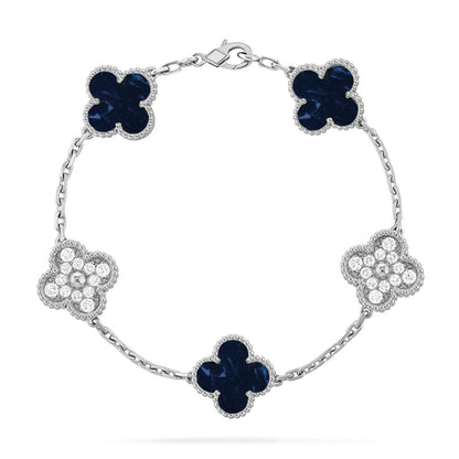 [Glow Jewelry]CLOVER 5 MOTIF PIETERSITE BRACELET COLLECTION
