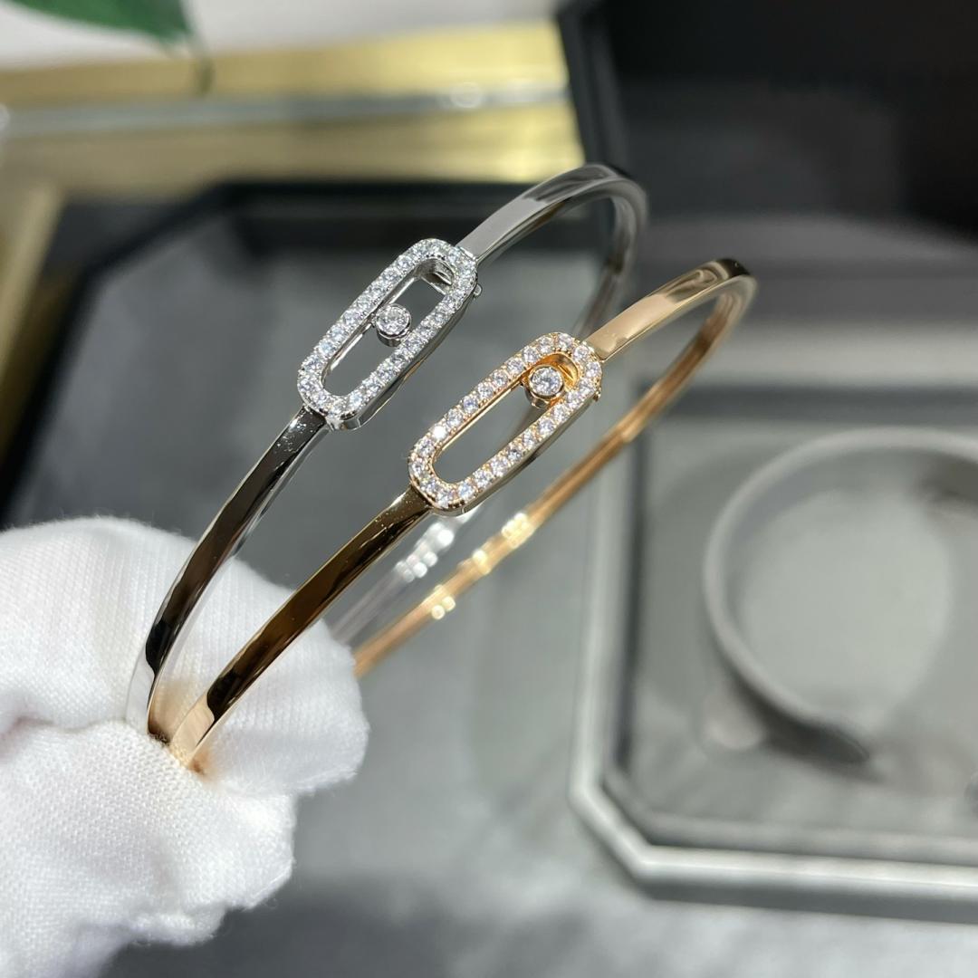 [Glow Jewelry]Move Uno pavé flex bangle medium