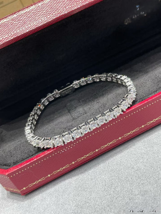 [¡®Glow Jewelry¡¯]TENNIS BRACELET WITH FULL DIAMOND SETTING