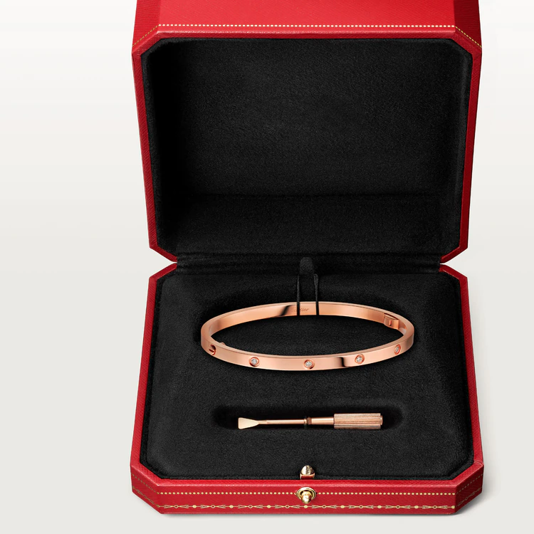 [Glow Jewelry]LOVE BRACELET 3.65MM 10 DIAMONDS