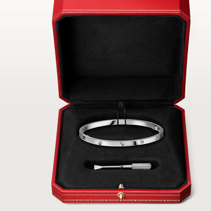 [Glow Jewelry]LOVE BRACELET 3.65MM 10 DIAMONDS