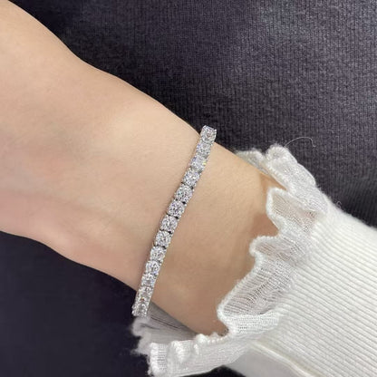 [¡®Glow Jewelry¡¯]TENNIS BRACELET WITH FULL DIAMOND SETTING