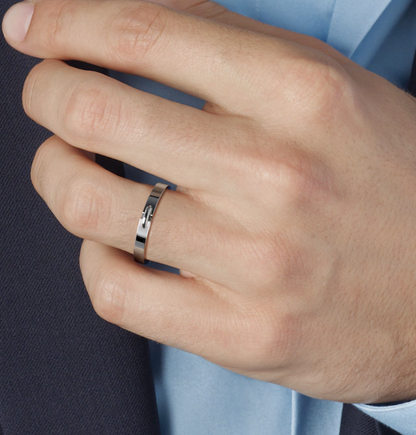 [Glow Jewelry]ALLIANCE LIENS VIDENCE 3MM RING