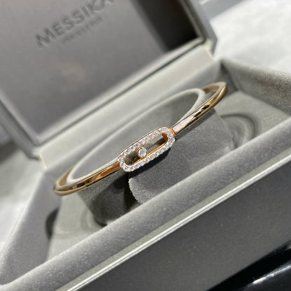 [Glow Jewelry]Move Uno pavé flex bangle medium