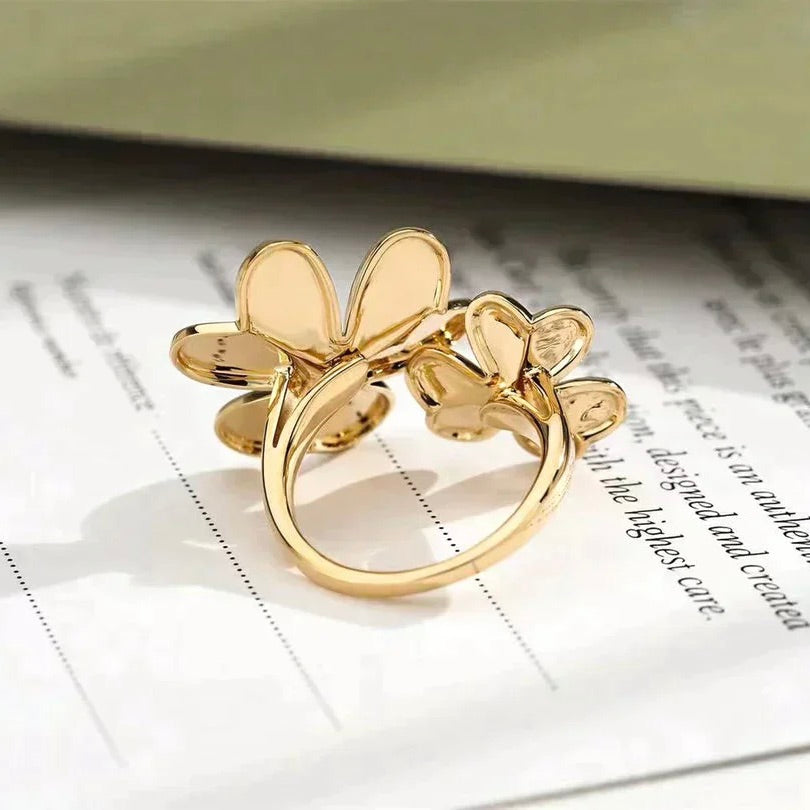 ¡®Glow Jewelry¡¯CLOVER COMOS GOLD DIAMOND RING