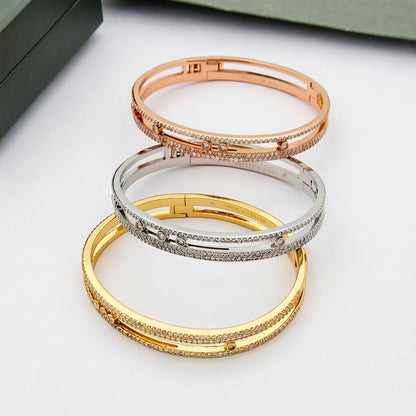 [Glow Jewelry]Move Romane pavé bangle
