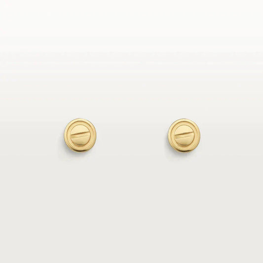 [Glow Jewelry]LOVE EARRINGS GOLD 10MM