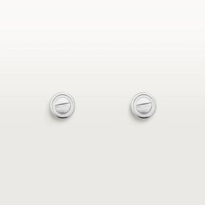 „Glow Jewelry“ LOVE OHRRINGE SILBER 10MM
