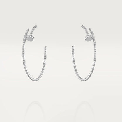 ¡®Glow Jewelry¡¯JUSTE EARRINGS FULL DIAMONDS 1.8MM