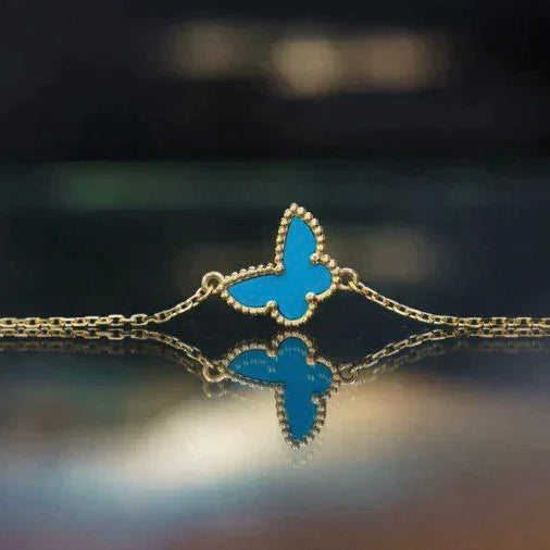 [Glow Jewelry]BUTTERFLY TURQUOISE BUTTERFLY BRACELET