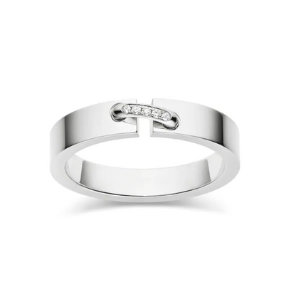 ¡®Glow Jewelry¡¯ALLIANCE LIENS VIDENCE DIAMOND 4MM RING