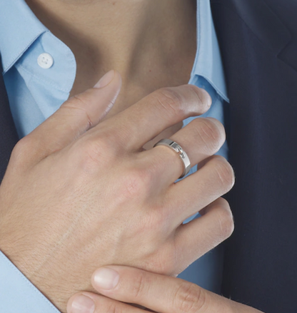 ¡®Glow Jewelry¡¯ALLIANCE LIENS VIDENCE 4MM RING
