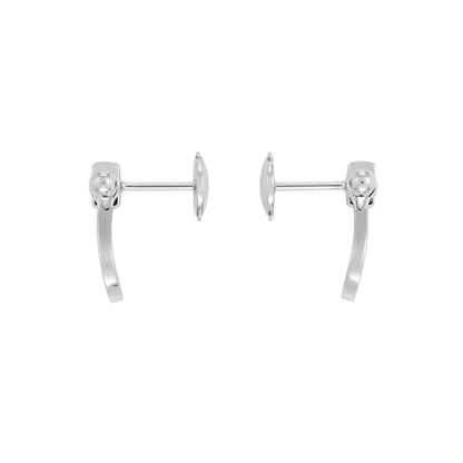 [Glow Jewelry]FORCE 10 FULL DIAMOND STUD EARRINGS MINI MODEL
