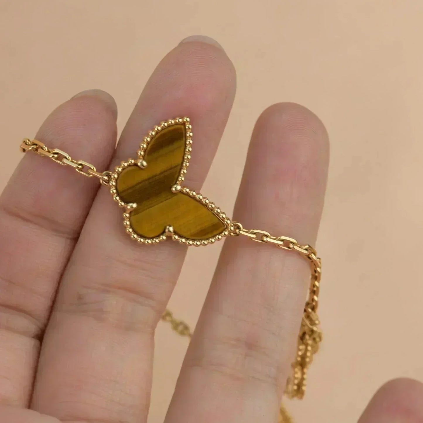 [Glow Jewelry]LUCKY SPRING 5 MOTIF GOLD BRACELET