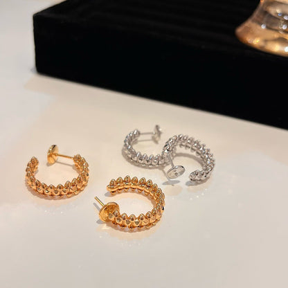 ¡®Glow Jewelry¡¯CLASH SMALL HOOP EARRINGS