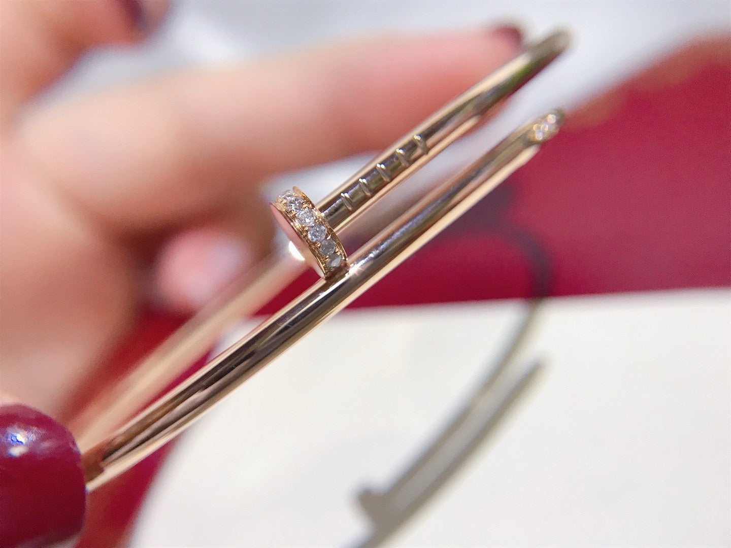 [Glow Jewelry]JUSTE BRACELET 2.5MM DIAMONDS