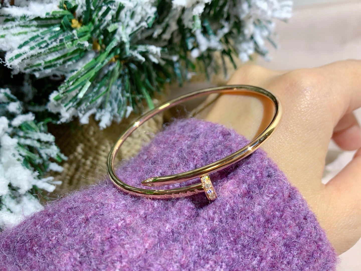 ¡®Glow Jewelry¡¯JUSTE BRACELET 2.5MM DIAMONDS