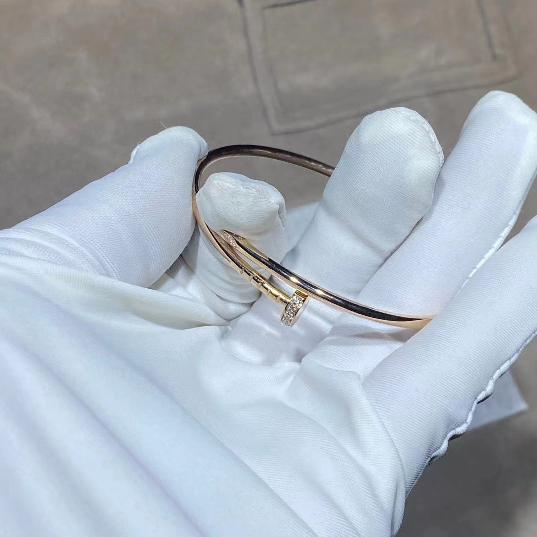 [Glow Jewelry]JUSTE BRACELET 2.5MM DIAMONDS