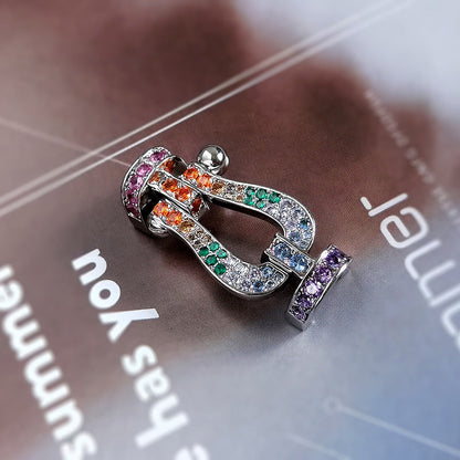 ¡®Glow Jewelry¡¯FORCE LARGE HORSESHOE CLASP  METAL BRACELET