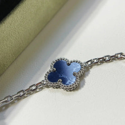 [Glow Jewelry]New CLOVER 5 MOTIF PIETERSITE BRACELET COLLECTION
