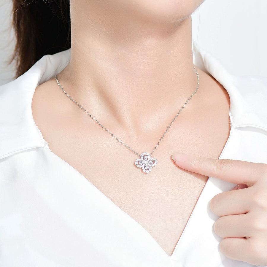 ¡®Glow Jewelry¡¯LOOP-HALSKETTE VOLLMOTIV DIAMANT 16MM VERSCHIEDENE FARBEN