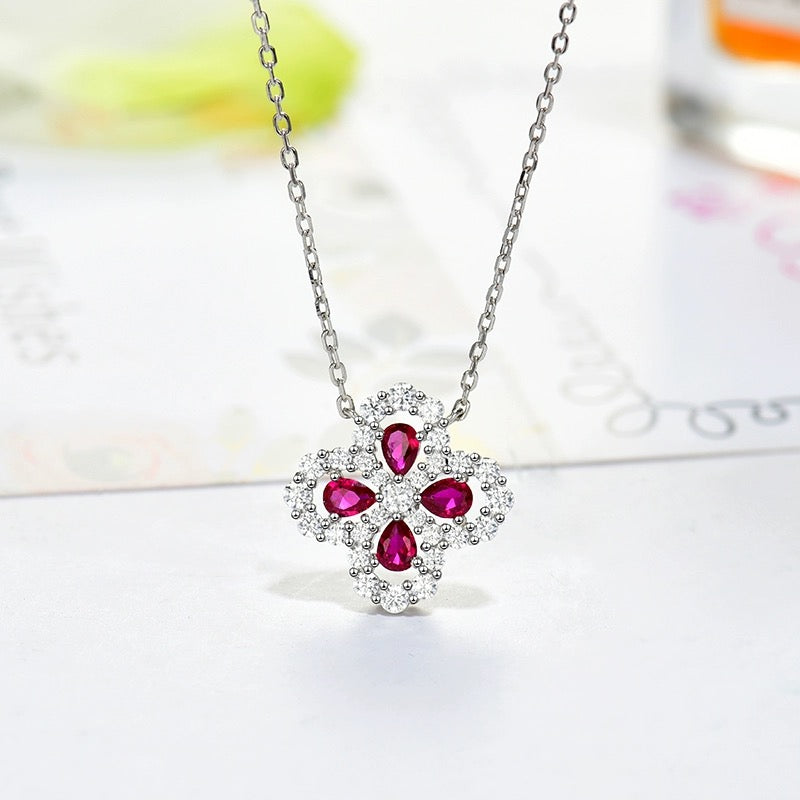 ¡®Glow Jewelry¡¯LOOP-HALSKETTE VOLLMOTIV DIAMANT 16MM VERSCHIEDENE FARBEN