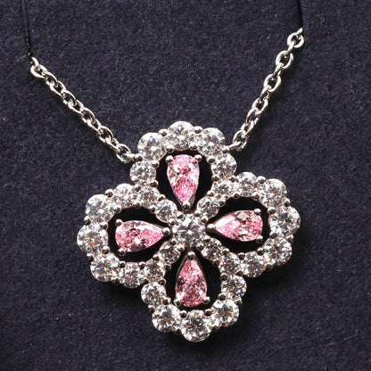 ¡®Glow Jewelry¡¯LOOP-HALSKETTE VOLLMOTIV DIAMANT 16MM VERSCHIEDENE FARBEN