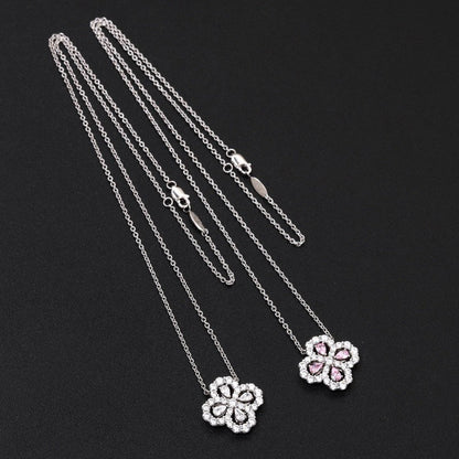 ¡®Glow Jewelry¡¯LOOP-HALSKETTE VOLLMOTIV DIAMANT 16MM VERSCHIEDENE FARBEN