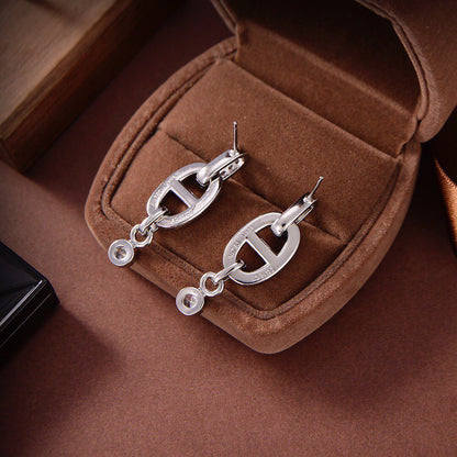 ¡®Glow Jewelry¡¯HM CHAINE DIAMOND EARRINGS