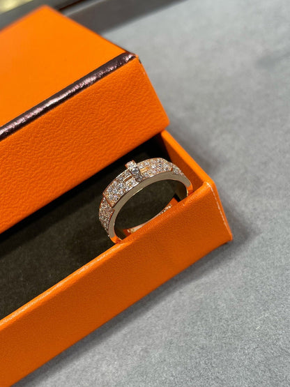 [Glow Jewelry]KELLY PINK GOLD DIAMOND RING