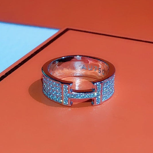 [Glow Jewelry]H RING FULL DIAMOND