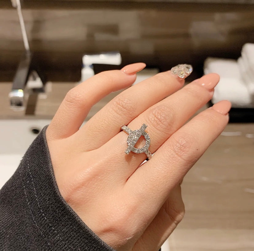 ¡®Glow Jewelry¡¯ECHAPPEE RING SILVER DIAMOND