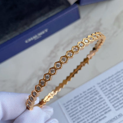 [Glow Jewelry]BEE LOVE GOLD BRACELET FULL DIAMOND