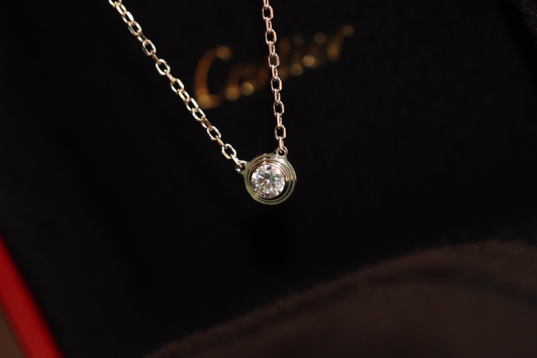 [Glow Jewelry]DAMOUR DIAMOND NECKLACE