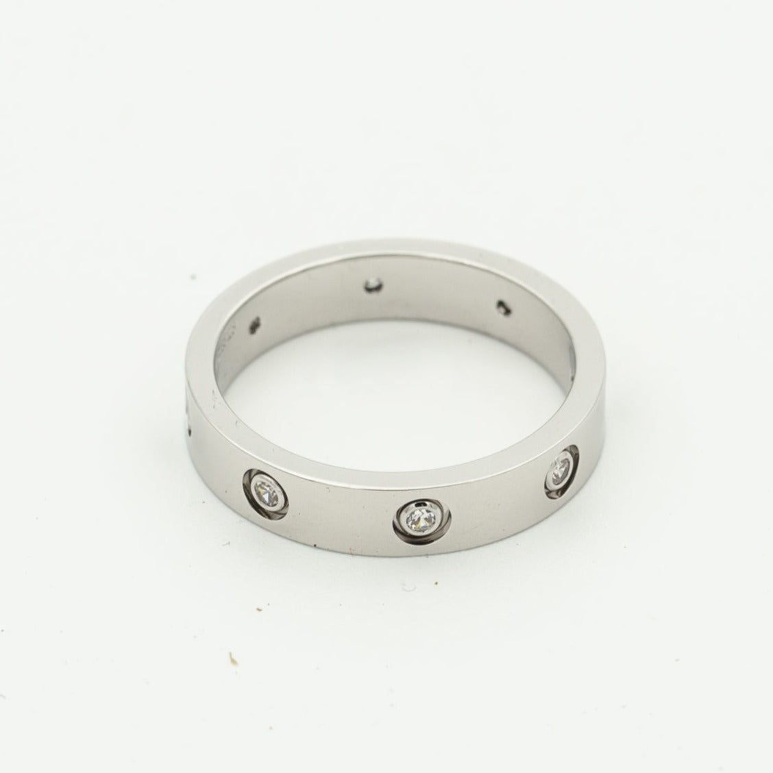 [Glow Jewelry]LOVE RING 3.6MM 8 DIAMONDS