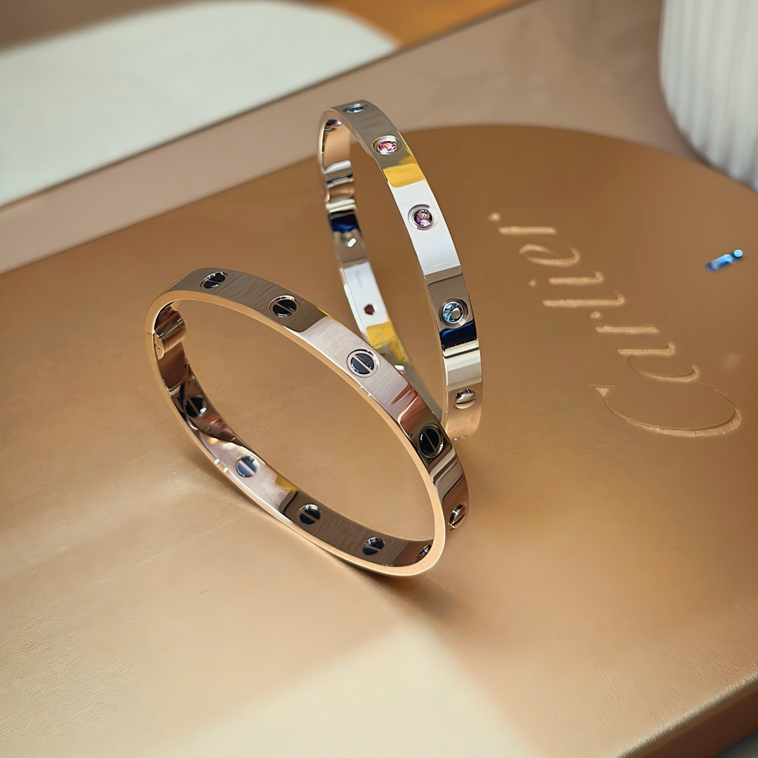 [Glow Jewelry]2026 RAINBOW LOVE BRACELET 6.1MM  10 DIAMONDS