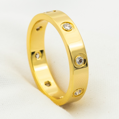 ¡®Glow Jewelry¡¯LOVE RING 3.6MM 8 DIAMONDS