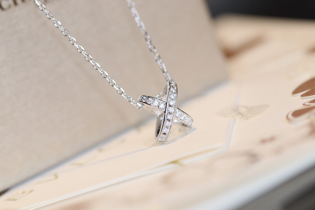 [Glow Jewelry]JEUX DE DIAMOND NECKLACE
