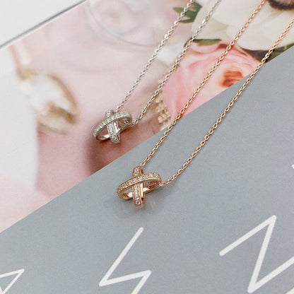 [Glow Jewelry]JEUX DE DIAMOND NECKLACE