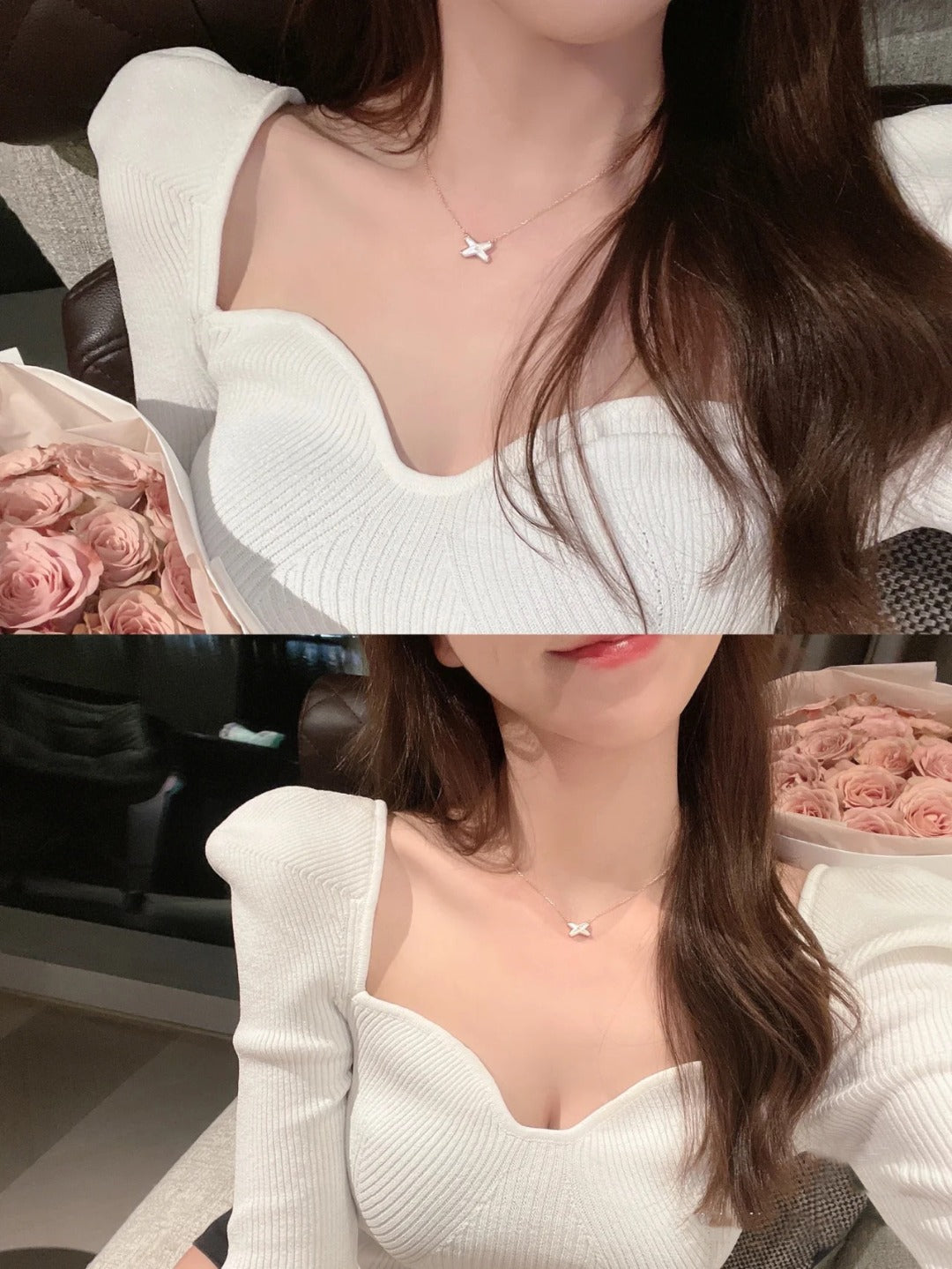 [Glow Jewelry]JEUX DE NECKLACE 1 DIAMOND