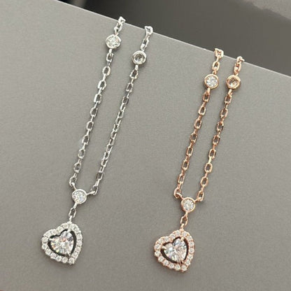 [Glow Jewelry]JOY HEART DIAMOND NECKLACE