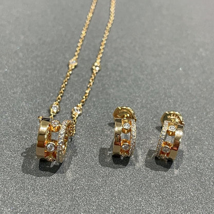[Glow Jewelry]CHAIN MOVE ROMANE PEDAND NECKLACE