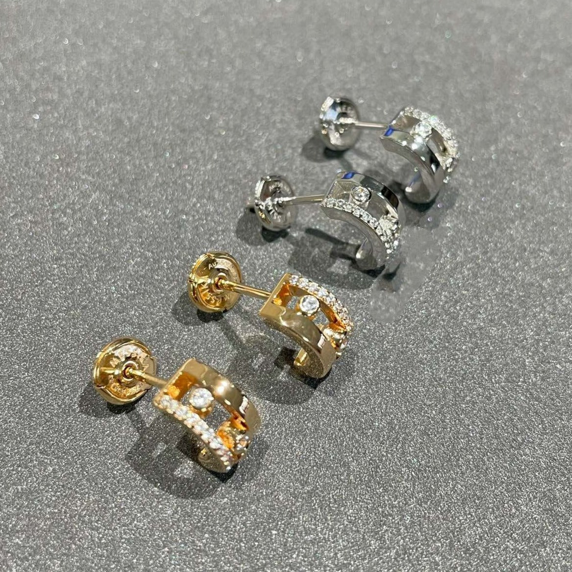 [Glow Jewelry]MOVE ROMANE EARRINGS DIAMOND