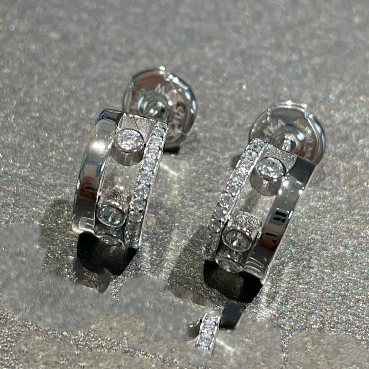 [Glow Jewelry]MOVE ROMANE EARRINGS DIAMOND