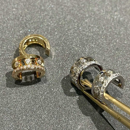 [Glow Jewelry]MOVE ROMANE EARRINGS DIAMOND