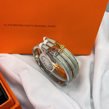¡®Glow Jewelry¡¯KLASSISCHES HM CLIC GRÜN 8MM EMAILLE ARMBAND