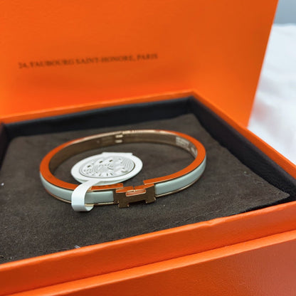 [Glow Jewelry]CLASSIC HM CLIC GREEN 8MM ENAMEL BRACELET