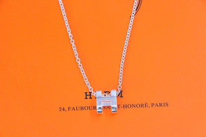 [Glow Jewelry]HM NECKLACE H LETTER OVAL SERIES