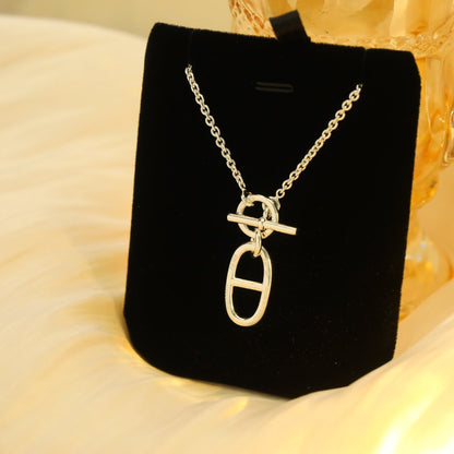 ¡®Glow Jewelry¡¯HM CHAINE D'ANCRE PENDANT NECKLACE STERLING SILVER